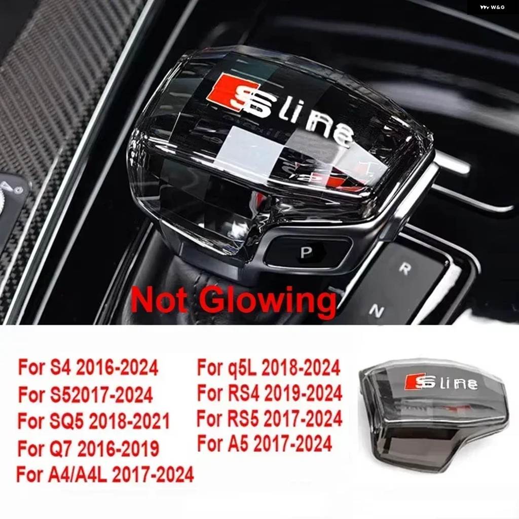 並行輸入品 右ドライブ クリスタル ギア シフト ノブ カバー アウディ Q7 A6 SQ5 A5 A4 S4 RS5 RS6 A7 RS7 A6L A7L ギア レバーの画像