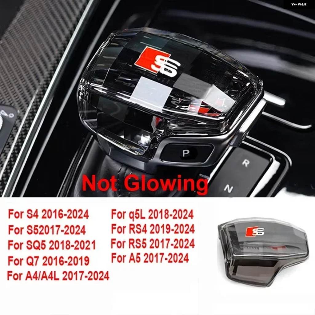 並行輸入品 右ドライブ クリスタル ギア シフト ノブ カバー アウディ Q7 A6 SQ5 A5 A4 S4 RS5 RS6 A7 RS7 A6L A7L ギア レバーの画像