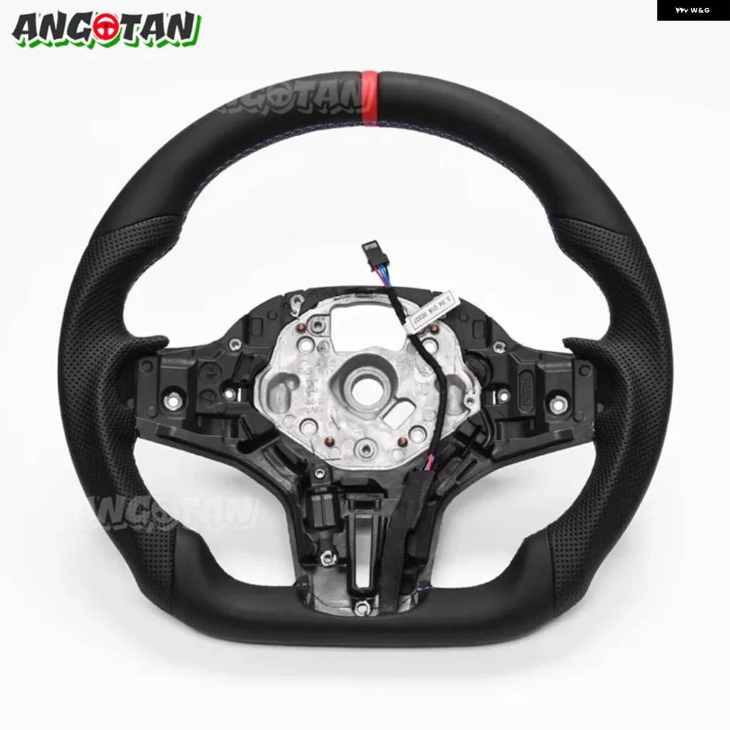 並行輸入品 レザー ステアリングホイール BMW G30 G20 G31 G32 G11 G12 G14 G15 G16 G29 G01 G02 G05 G06 F90 F91 F92 ステアリングホイーの画像