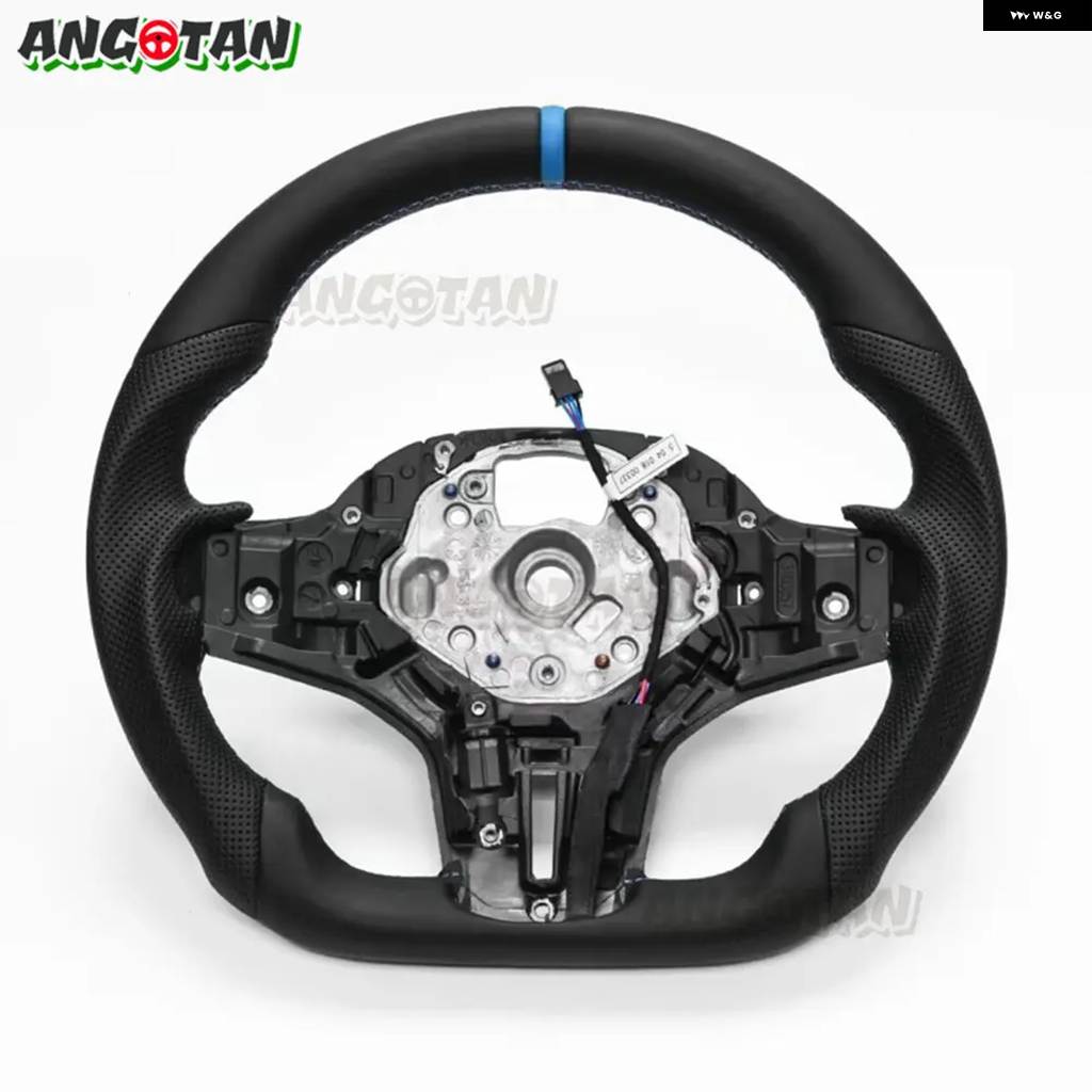 並行輸入品 レザー ステアリングホイール BMW G30 G20 G31 G32 G11 G12 G14 G15 G16 G29 G01 G02 G05 G06 F90 F91 F92 ステアリングホイーの画像