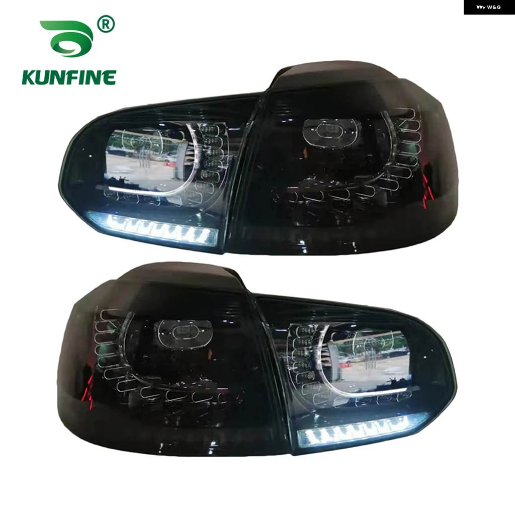並行輸入品 車用 テールライト アセンブリ VW GOLF6 MK6 R20 2008-2013 ブレーキライト と 車用LED テールライトの画像