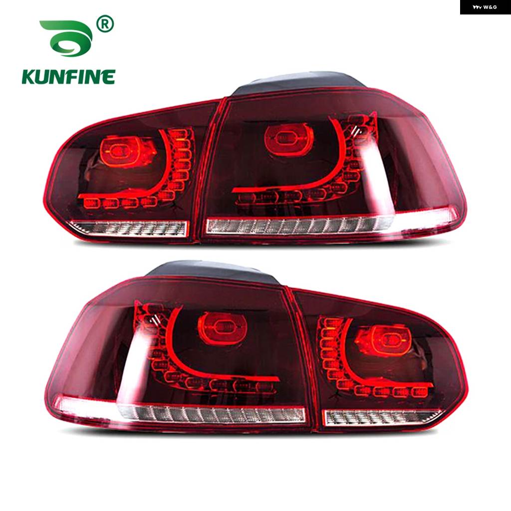 並行輸入品 車用 テールライト アセンブリ VW GOLF6 MK6 R20 2008-2013 ブレーキライト と 車用LED テールライトの画像