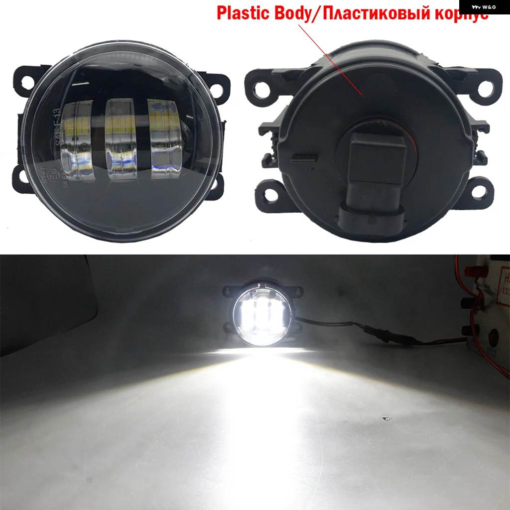 並行輸入品 フォグライト アセンブリ フォード モンデオ フュージョン 2013 - 16 車用 30W 4000LM フロント バンパー LED フォグランプ DRLの画像