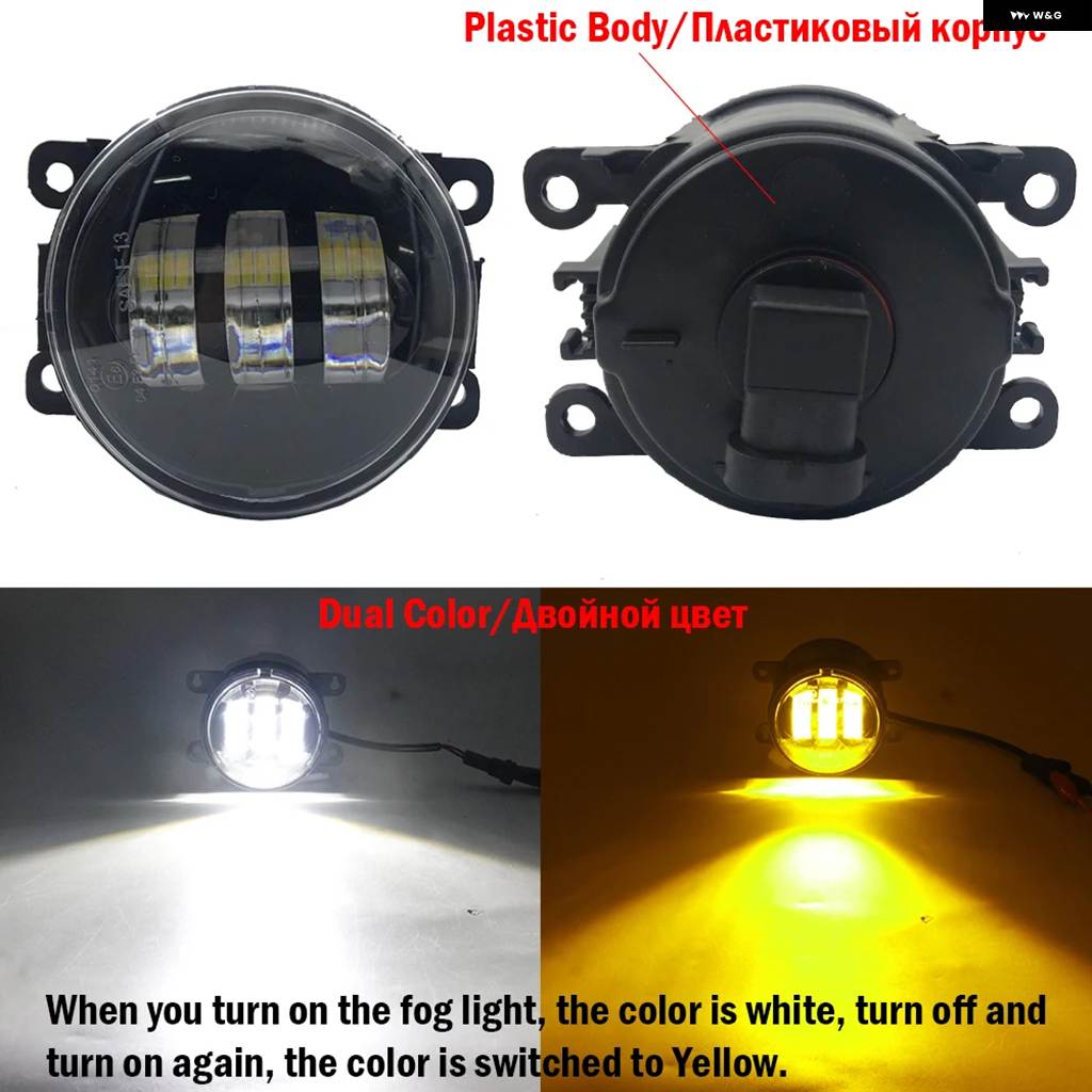 並行輸入品 フォグライト アセンブリ ポルシェ カイエン 955 2002-2015 車用 フロント バンパー LED フォグランプ DRL 30W 6000LM 12Vの画像
