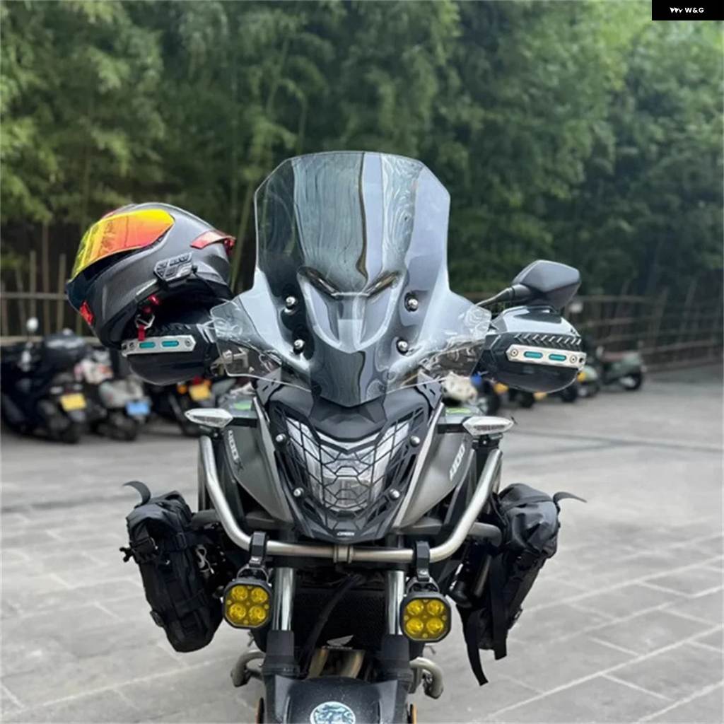 並行輸入品 ホンダ CB400X CB用 フロントウインドシールドとハイブレストプレートウインドシールド CB400X CB_2