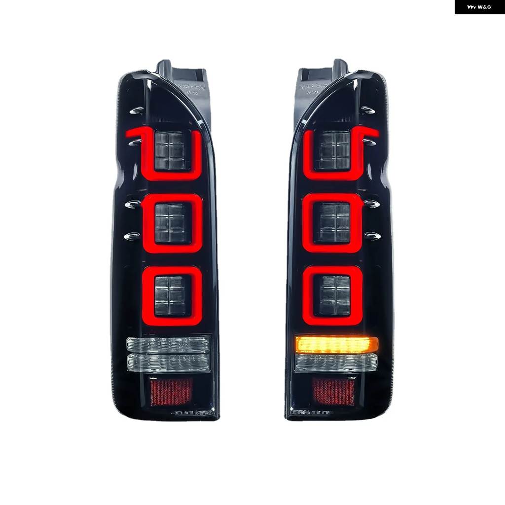 並行輸入品 トヨタ ハイエース 2005 - 18 テールライト ブレーキ用 LED テールライト アセンブリ_2