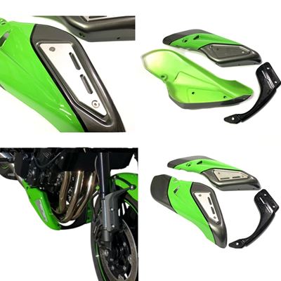 最安値で買 カワサキ Z900RS 2018 + シュラウドフェアリング エキゾースト シールドガード プロテクションカバー バイク用品 バイクパーツ