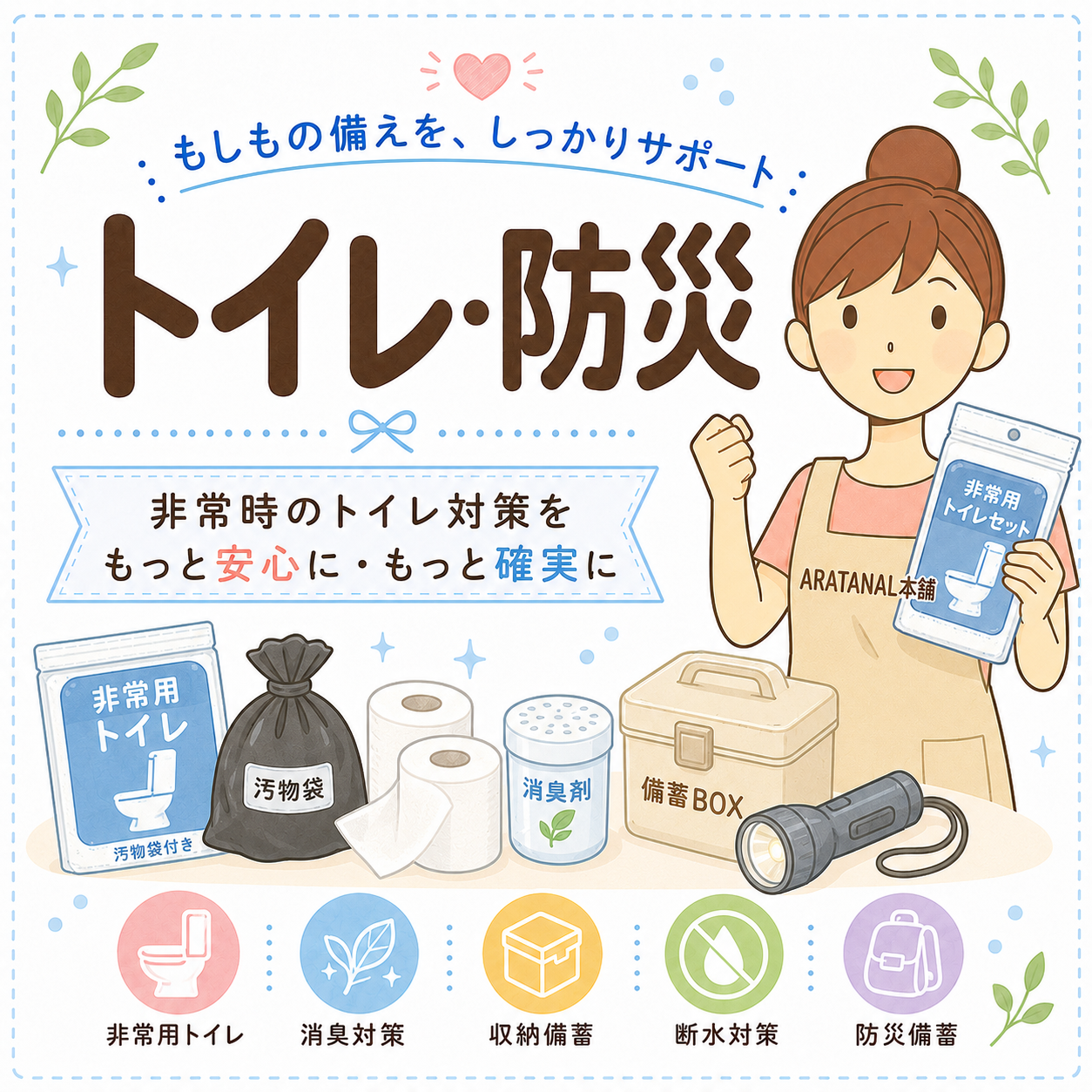 トイレ・防災用品