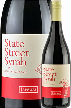 【ジャファーズ】 シラー “ステイト・ストリート” セントラル・コースト [2022] JAFFURS Syrah State Street, Central Coast 750ml カリフォルニアワイン