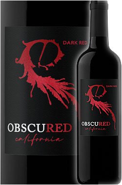【オブスキュアード】 “ダークレッド” カリフォルニア [NV] OBSCURED Dark Red Wine California 750ml