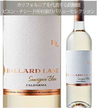 【バラードレーン】 ソーヴィニヨン・ブラン “セントラル・コースト” [2023] Ballard Lane Sauvignon Blanc Central Coast 750ml カリフォルニアワイン