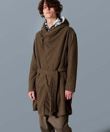 トップス SERIALIZE LONG HOODED CARDIGAN SERIALIZE(シリアライズ)】LONG HOODED CARDIGAN カーディガン