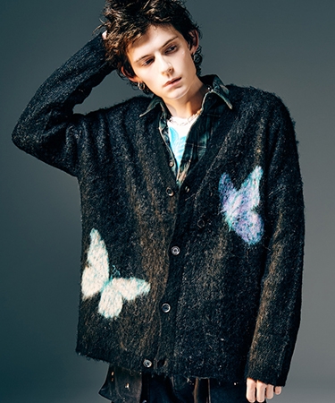 glamb（グラム） 【】Rebirth Cardigan リバースカーディガン(GB0425