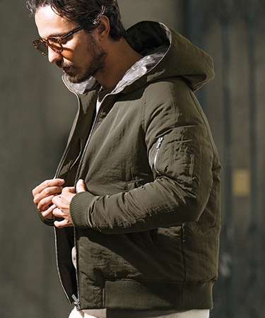 wjk ma-1 ma1 フライトジャケット カーキ サイズM 50％OFF】TOP KHAKI（トップカーキ） MA-1 ナイロン フライト