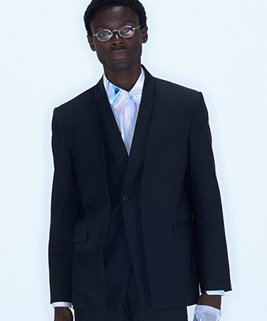 【HATRA(ハトラ)】Dub Tailored Jacket テーラードジャケット(OU01-25ss)の画像
