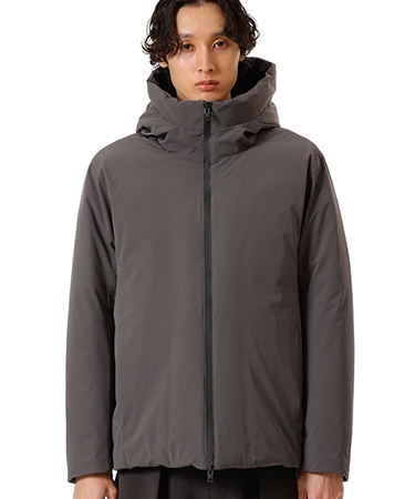 【ATTACHMENT(アタッチメント)】3LAYER LIGHT TAFFETA HOODED DOWN JACKET ダウンジャケット(AB52-100)の画像