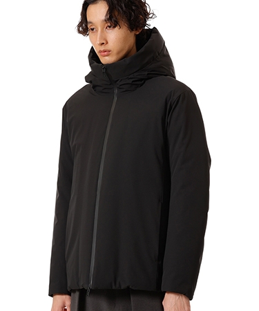 【ATTACHMENT(アタッチメント)】3LAYER LIGHT TAFFETA HOODED DOWN JACKET ダウンジャケット(AB52-100)の画像