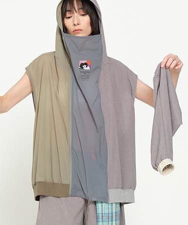 STOF（ストフ） 【】MNEELYTITN-GSHCIROTLSOR 3WAY HOODIE JACKET
