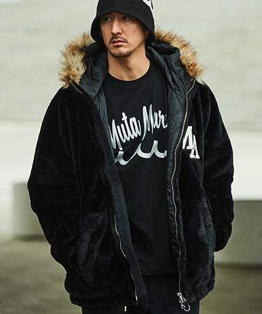 MARILYN MANSON killstar ファージャケット ACANTHUS（アカンサス） 【】muta Faux Fur N-3B フェイクファー