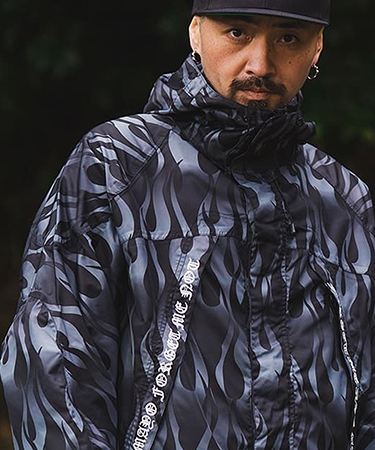 MAYO(メイヨー) FIRE EMBROIDERY マウンテンパーカ MAYO(メイヨー)】FIRE EMBROIDERY Mountain Parka マウンテン