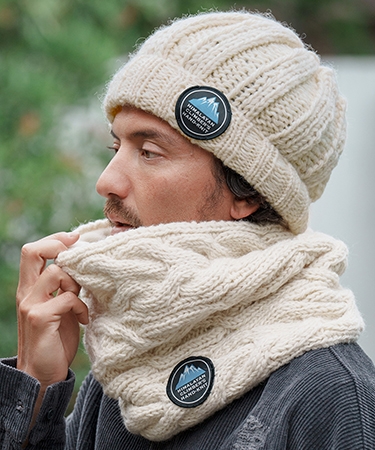 CAMBIO（カンビオ） 【】【HIMALAYAN CLIMBERS HAND-KNIT別注】手編み