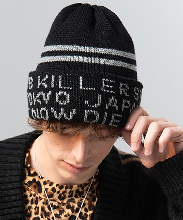 2025 冬 先行予約 12月下旬〜1月上旬入荷予定 glamb グラム Lettering Knit Cap ニットキャップ 送料無料 キャンセル不可 atfcap glamb（グラム） 【】Lettering Knit Cap レタリングニットキャップ