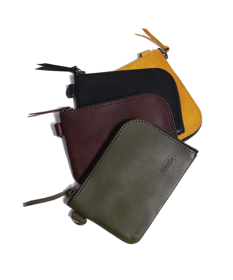 ローター　ミドルウォレット ROTAR 【ROTAR(ローター)】Zipper middle wallet ミドル