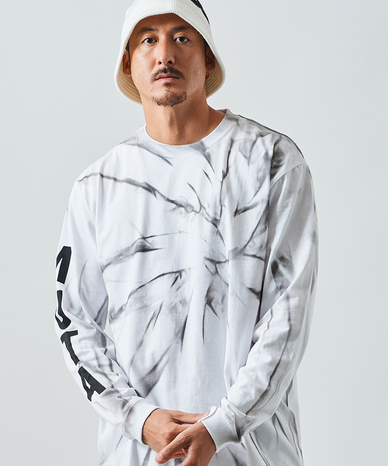 MUTA ACANTHUS カットソー ACANTHUS（アカンサス） 【】muta Hand Dye L-S Tee カットソー(MA2229