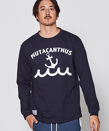 アカンサス × ムータマリン ゴルフ 長袖Tシャツ ロンT カットソー 6 アカンサス × ムータマリン ゴルフ 長袖Tシャツ ロンT