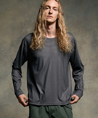 wjk 【wjk】ex.comfy wool L-S サマーウールカットソー(7127 wn08h