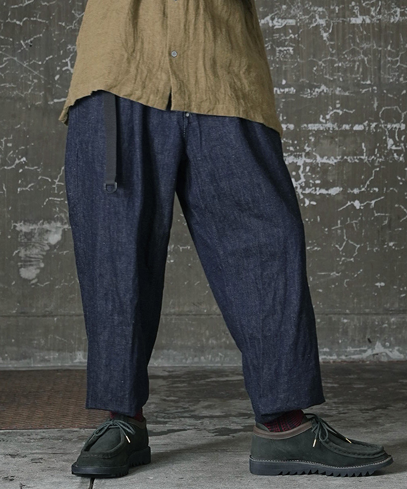 EGO TRIPPING(エゴトリッピング)】WOOL DENIM TROUSERS トラウザー