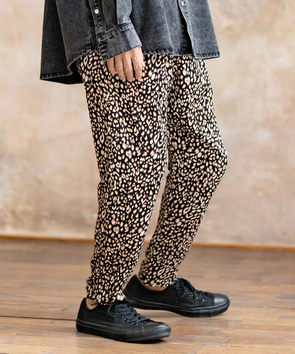 CAMBIO(カンビオ)】Leopard Relax Pants パンツ(S82423cmb) : mp10750