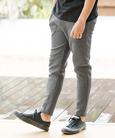CAMBIO(カンビオ)】Cardboard Knit Tight Fit Pants パンツ(S89823cmb 