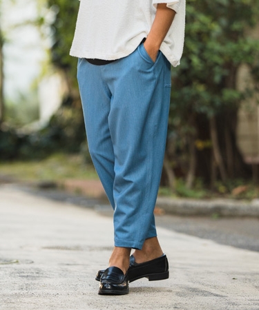 CAMBIO 【CAMBIO(カンビオ)】Stretch TR Denim Balloon Pants