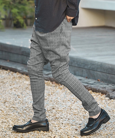 CAMBIO 【CAMBIO(カンビオ)】Plaid Jodhpurs Cut Pants