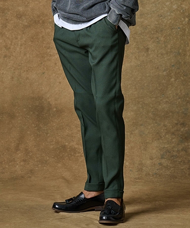 Theorem セオレム 15P THEOREM(セオレム)】Turn up TR Tapered Pants