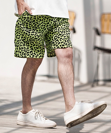 ヒョウ柄 ショートパンツ（CAMBIO／メンズファッション