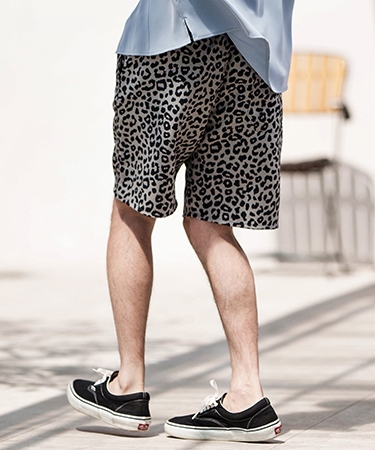 ヒョウ柄 ショートパンツ（CAMBIO／メンズファッション