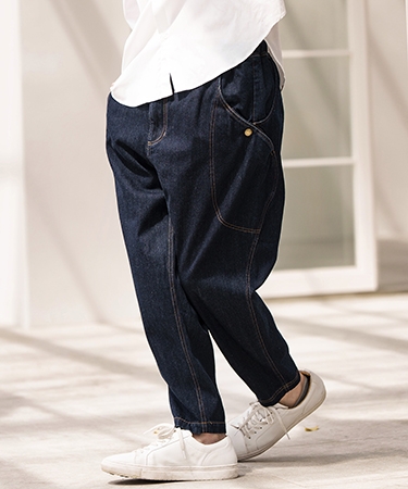 【CAMBIO(カンビオ)】カラーデニムパンツ CAMBIO 【CAMBIO(カンビオ)】Color Denim Balloon Sarouel