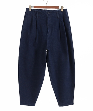 【GLIMCLAP(グリムクラップ)】バルーンデニムパンツ GLIMCLAP(グリムクラップ)】Chemical wash denim soft balloon