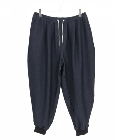 CAMBIO 【CAMBIO(カンビオ)】Ripstop Like Denim Balloon Jogger