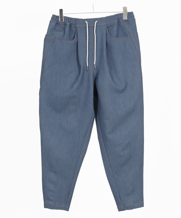 【CAMBIO(カンビオ)】Deformed Silhouette Stretch Ripstop Like Denim Pants デニムパンツ(MIU-251-039) | CAMBIO | 03