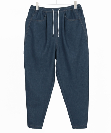 【CAMBIO(カンビオ)】Deformed Silhouette Stretch Ripstop Like Denim Pants デニムパンツ(MIU-251-039) | CAMBIO | 02