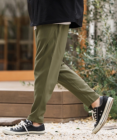 CAMBIO サルエル/テーパード/コーデュロイパンツ CAMBIO(カンビオ)】Distressed Corduroy Soft Sarrouel Tapered