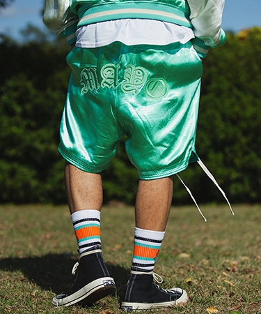 【MAYO(メイヨー)】EAGLE THUNDER EMBROIDERY SOUVENIR SHORTS ショートパンツ(25MY-SPT003) |  | 02