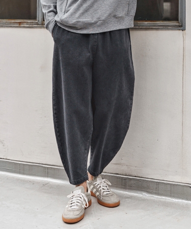 【CAMBIO(カンビオ)】Fleece Lining Denim Curve Pants デニムカーブパンツ(CAM25AW-021) | CAMBIO | 03