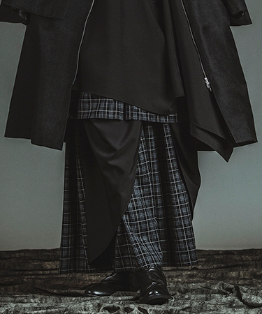 【NO ID.(ノーアイディー)】キ゛ャサ゛ーハ゛キ゛ート゛レーフ゜トラウサ゛ース゛ パンツ(457006-371P) | NO ID. | 03