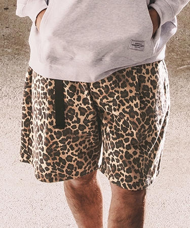 【WONDER WALL MOTEL(ワンダーウォールモーテル)】REOPARD SHORTS ショートパンツ(26SSPT007) | WONDER WALL MOTEL | 01