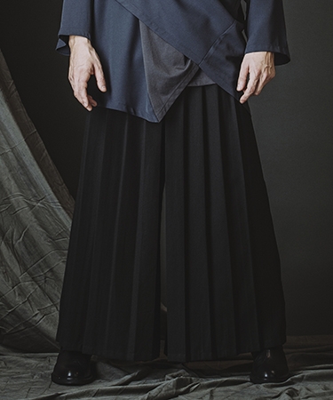 【NO ID.(ノーアイディー)】ハカマフ゜リーツトラウサ゛ース゛ パンツ(458006-421P) | NO ID. | 02