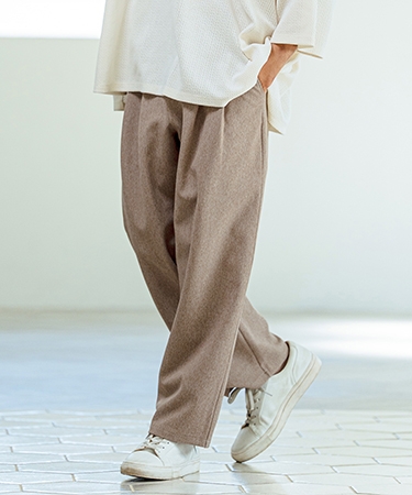 【Magine(マージン)】Kersey Style Two Tuck Easy Wide Pants ワイドパンツ(MGN-261-015) | Magine | 01